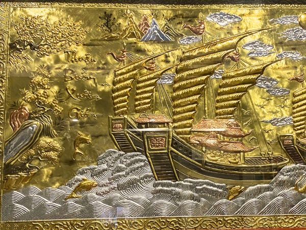 Tranh Đồng thuận buồm xuôi gió
