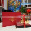 Mô Hình thuyền dát vàng 24k