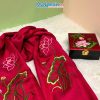 Quà Tặng Hộp Sơn Mài Hoa Sen & Khăn Lụa Hà Đông