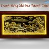 Tranh Đồng Mã Đáo thành công khung vặn cao cấp
