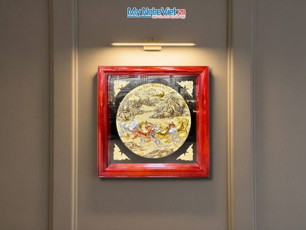 Tranh đồng mã đáo thành công đồng hun giả cổ