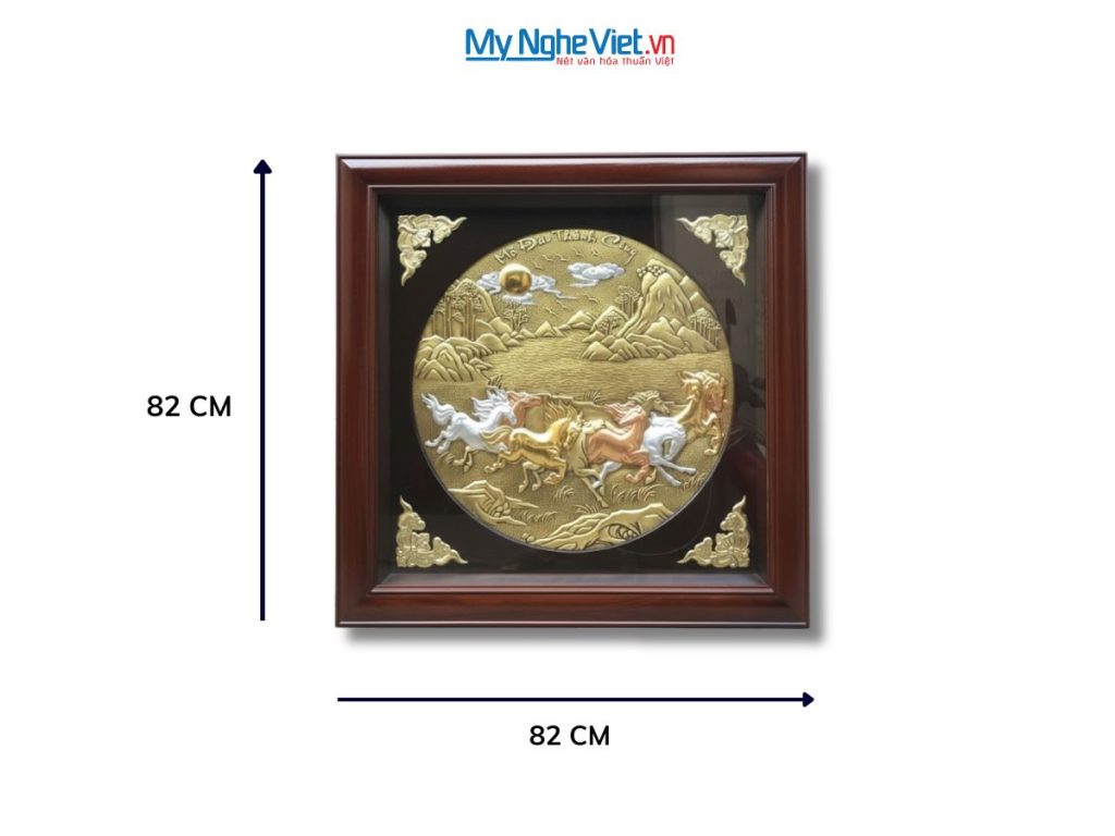 Tranh đồng mã đáo thành công đồng hun giả cổ