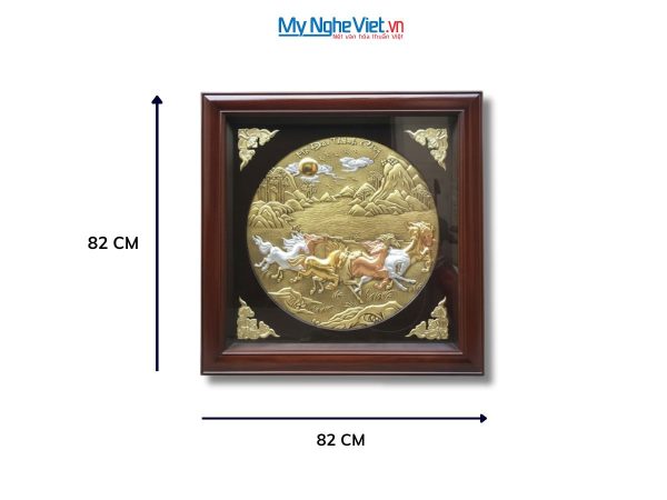 Tranh đồng mã đáo thành công đồng hun giả cổ