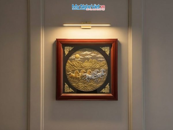 Tranh đồng mã đáo thành công đồng hun giả cổ