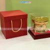 Trống đồng lưu niệm mạ vàng 24K D10cm - Gò mạ vàng