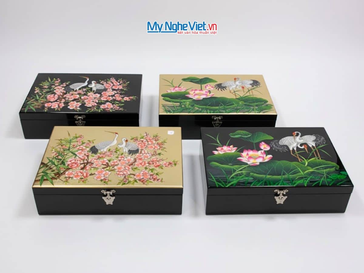 Bộ sưu tập hộp sơn mài cao cấp